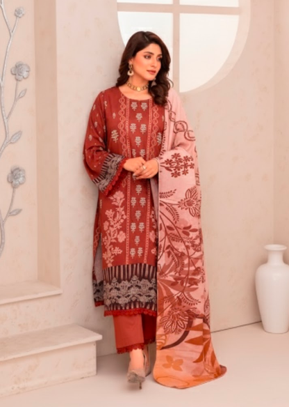 3 PIECE UNSTITCHED SLUB LINEN SUIT